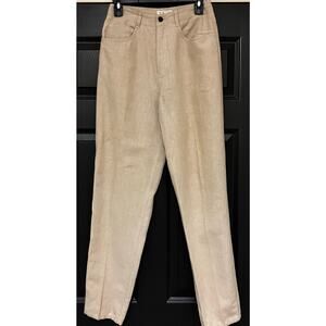 Talbots Linen Pants Women’s Size 4 Beige Lightweight – Read Description